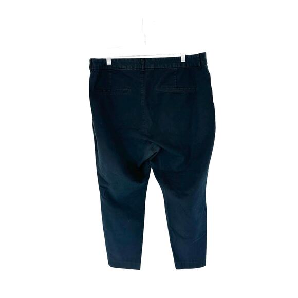 Old Navy Black Basic Career Office Work‎ Straight Leg Pixie Dress Pants Size 18 - Picture 10 of 13
